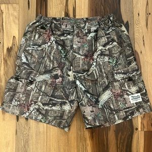 Bimini Bay camo lightweight shorts.